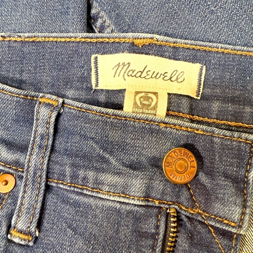 Madewell 10” High Rise Skinny Jeans Size 6/28 - Picture 7 of 7